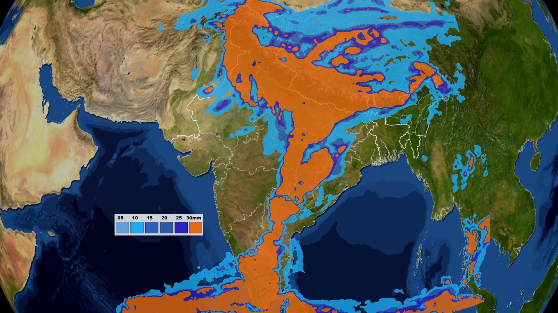 Rain in Delhi till 18th Feb; giant Western Disturbance 