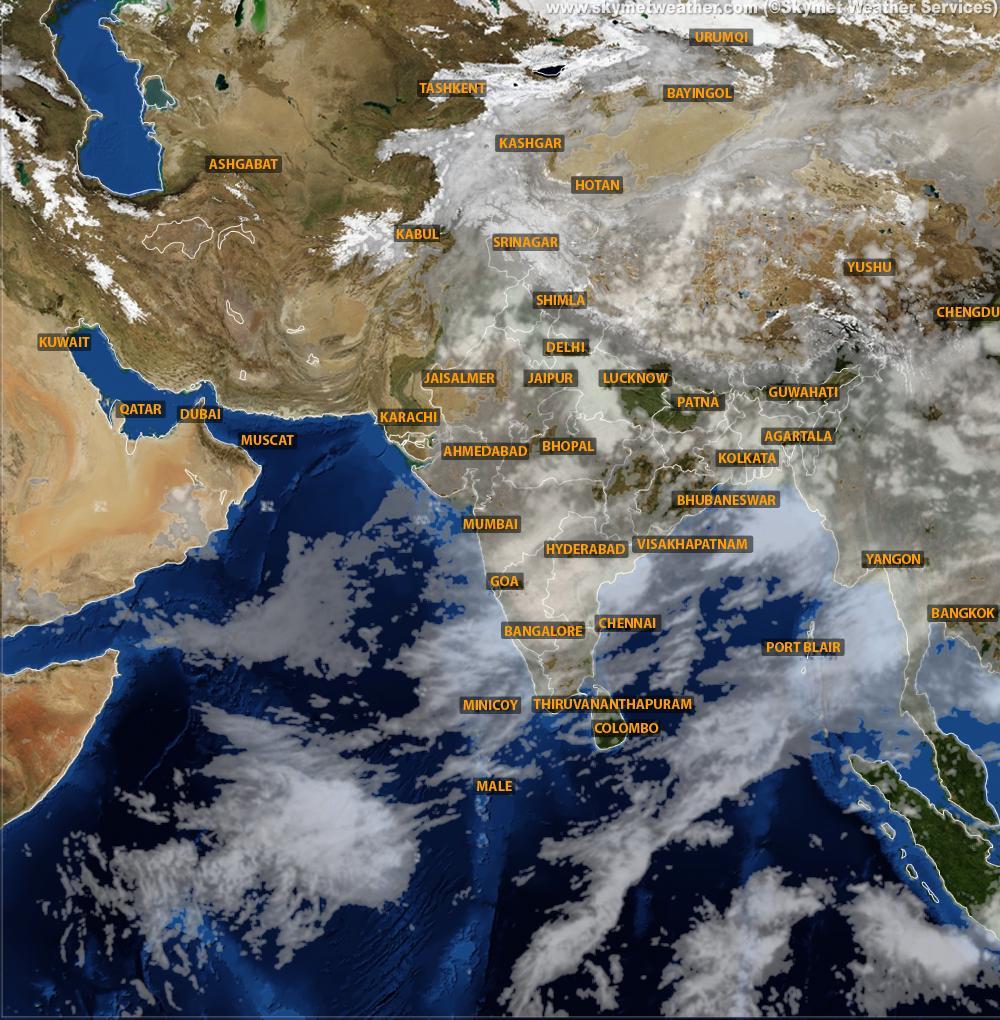 Rain likely to continue over north India for next 48 hours | Skymet ...