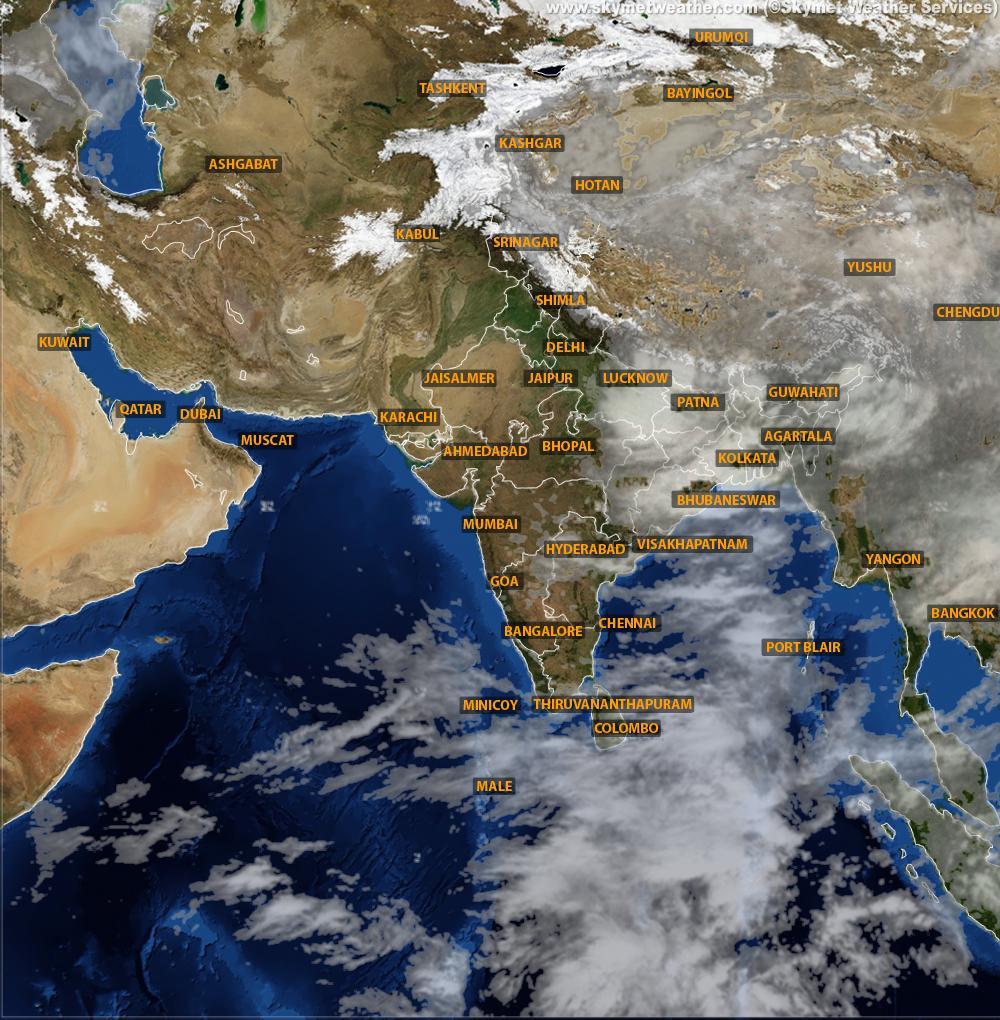 satellite list in india