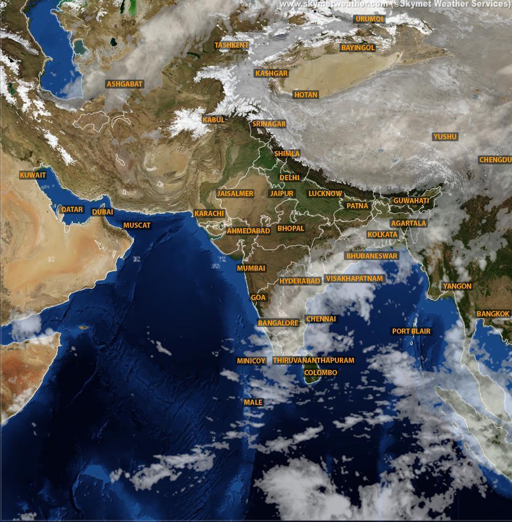 Northeast monsoon sets in over south India | Skymet Weather Services
