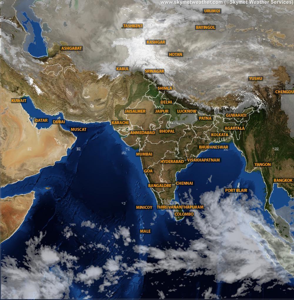 North and Central India to welcome 2014 with rain | Skymet Weather Services