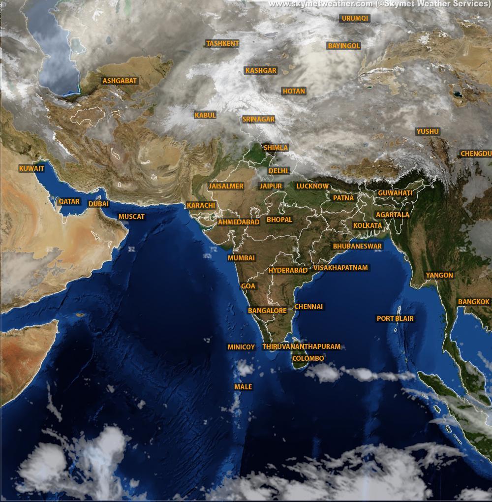 Temperatures in North India continue to remain below normal; rain ...