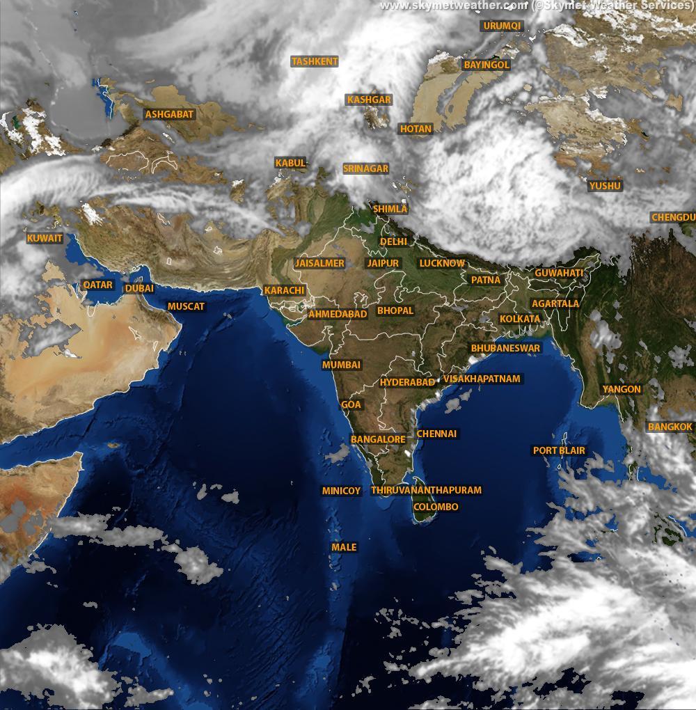 Rain Likely In J&k, Hp And Foothills During Next 48 Hours; Central 