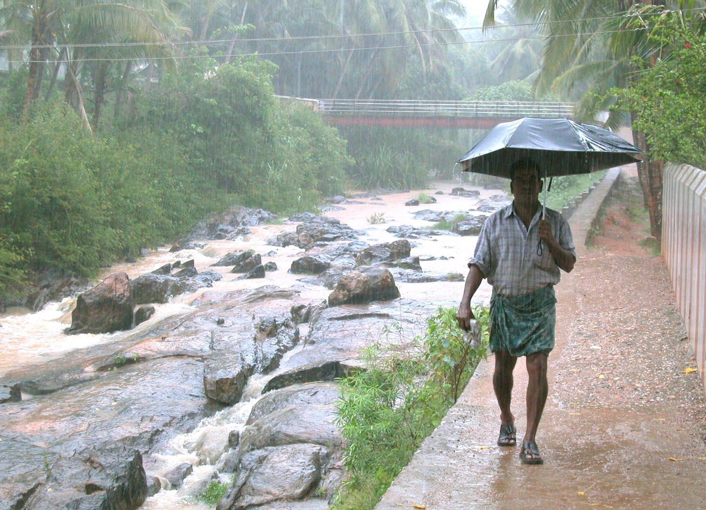 Сезон муссонов в Индии