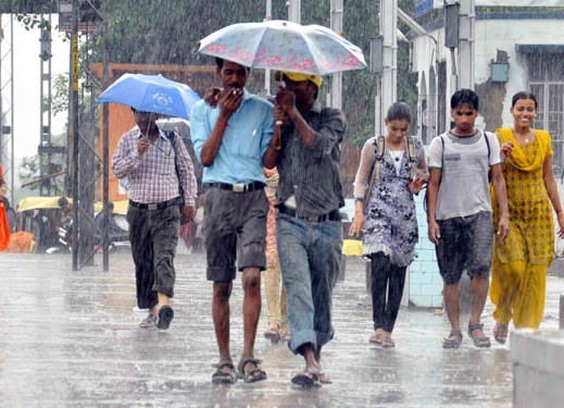 Rain in Patna