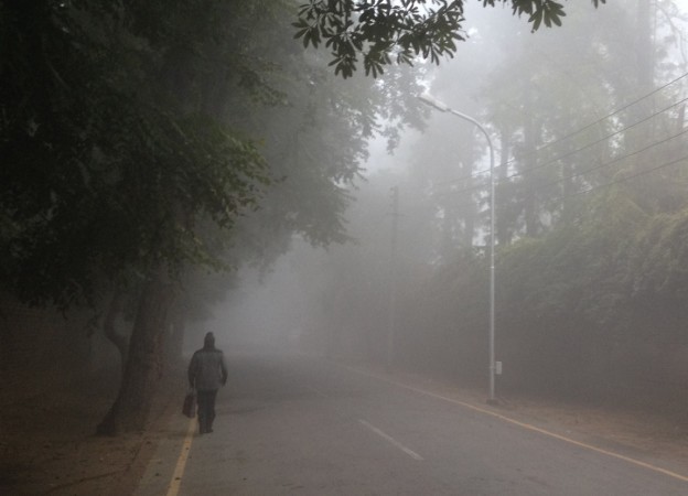 Dense fog in Delhi