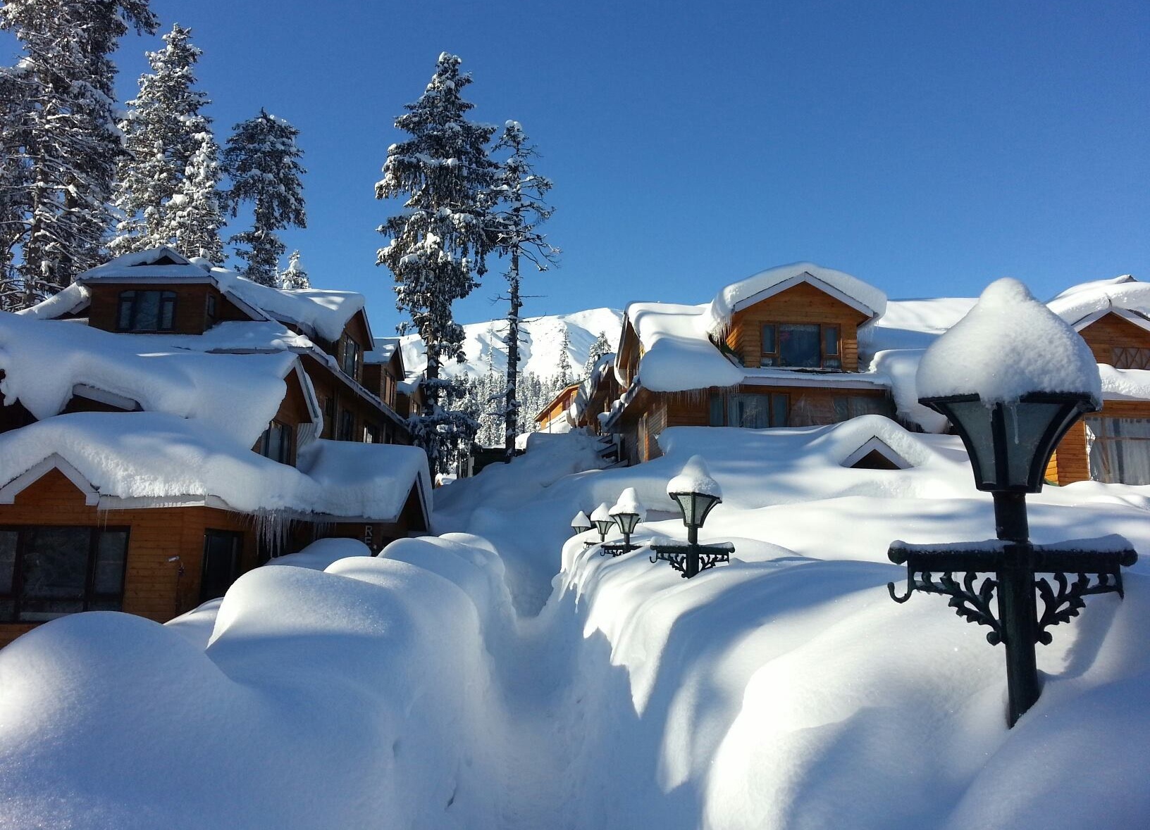 Record Breaking Snowfall In Jammu And Kashmir Skymet Weather Services