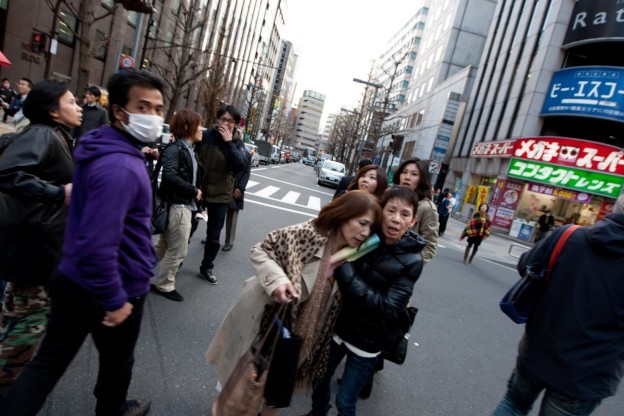 Earthquake scare in Japan