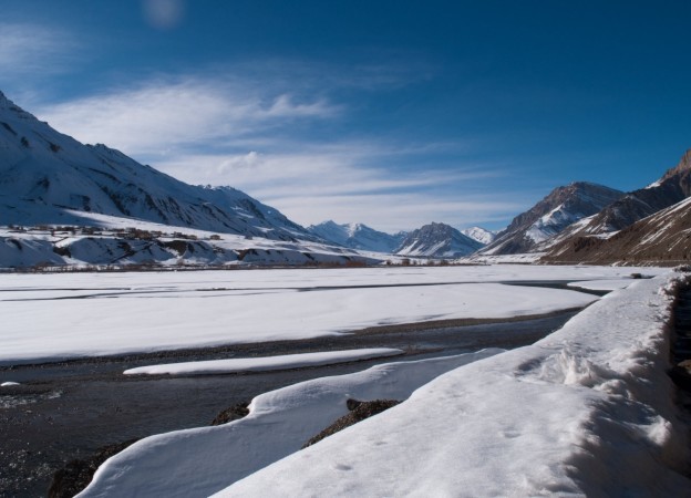 Snow in Kashmir