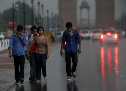 Rain in Delhi