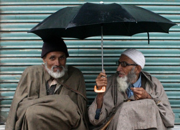 Rain in Srinagar