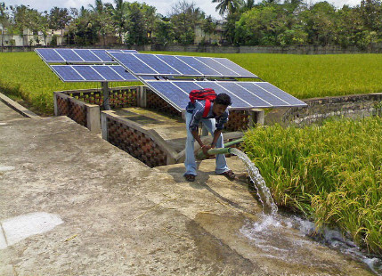 solar power pumps India