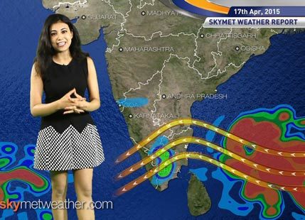 17-04-2015 - Skymet Weather Report