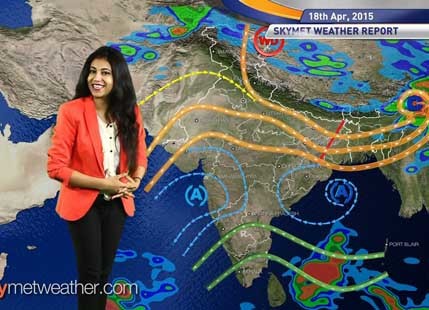 18-04-2015 - Skymet Weather Report