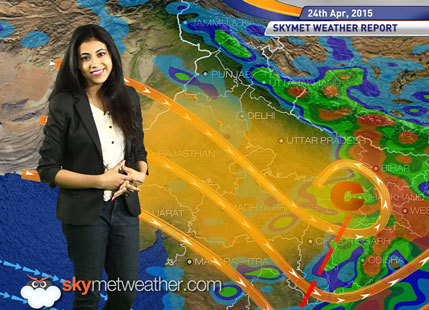 National Weather Video Report For 23-04-2015