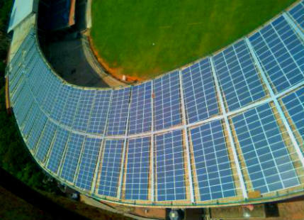 Solar Powered M Chennaswamy Stadium