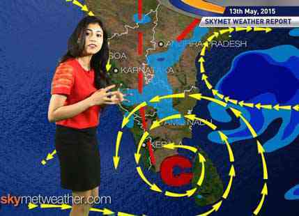 13-05-2015 - Skymet Weather Update