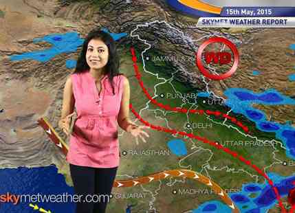 15-05-2015 - Skymet Weather Update