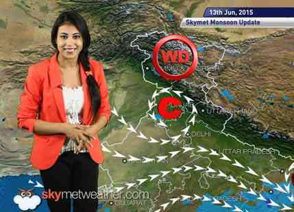 13-06-2015 - Skymet weather report