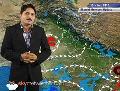 17-06-2015 - Skymet weather report