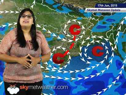 17-06-2015 - Skymet weather report