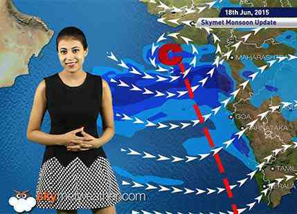 18-06-2015 - Skymet weather report