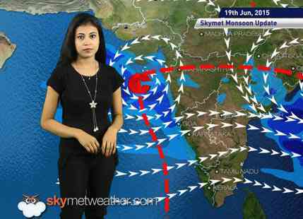 19-06-2015 - Skymet weather report