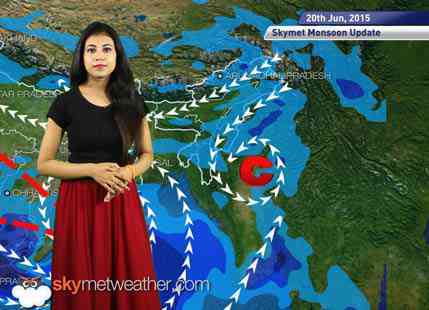 20-06-2015 - Skymet weather report