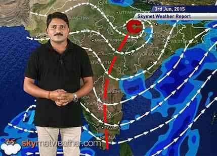 Hindi National Weather Video Report For 03-06-2015