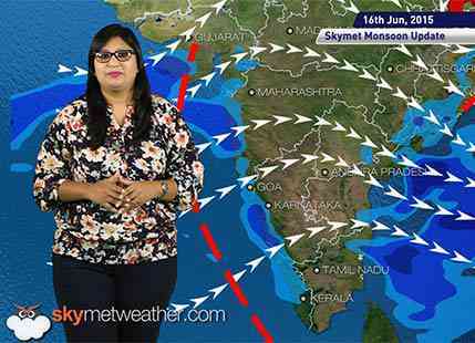 16 June Monsoon Update: Skymet Weather