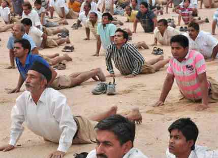 Rain in Delhi may play spoilsport on International Yoga Day