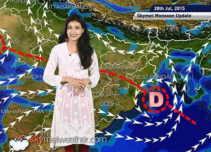 28 July, 2015 Monsoon Update: Skymet Weather