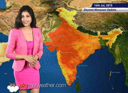 16 July, 2016 Monsoon Update: Skymet Weather