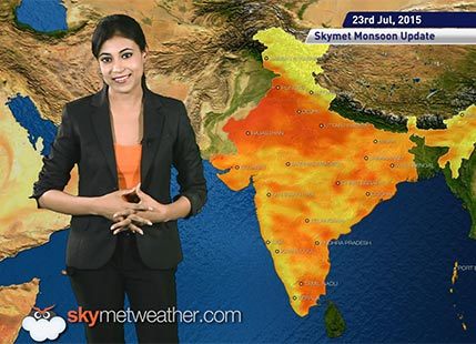 23 July, 2015 Monsoon Update: Skymet Weather