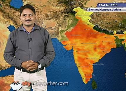 23 July, 2015 Monsoon Updates - Skymet Weather (HINDI)