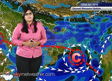 22 July, 2015 Monsoon Updates - Skymet Weather