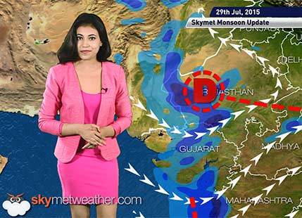 29 July, 2015 Monsoon Update: Skymet Weather