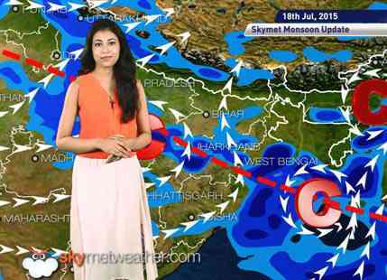 18 July, 2015 Monsoon Update: Skymet Weather