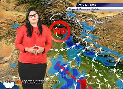 20 July, 2015 Monsoon Updates Skymet Weather