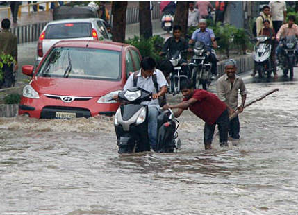 Rain in Bhopal