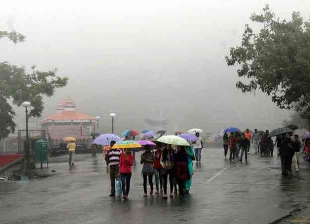 Shimla rain