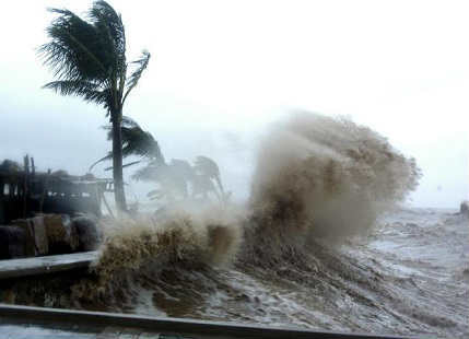 Hurricane in Hawaii