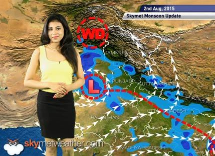 02 August, 2015 Monsoon Updates - Skymet Weather