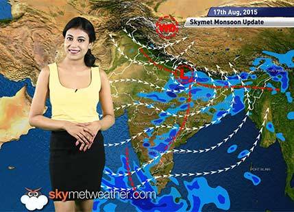 17 August, 2015 Monsoon Update: Skymet Weather