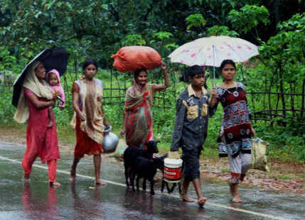 Rain in Assam