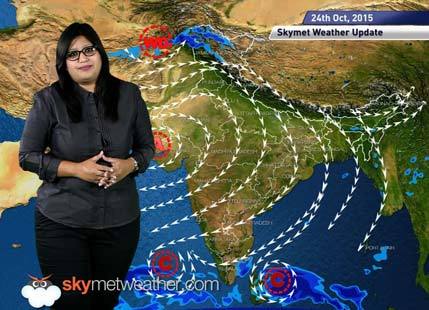 National Weather Video Report For 24-10-2015