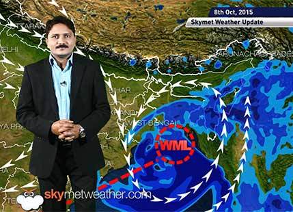 [Hindi] Weather Forecast for October 08, 2015: Skymet Weather