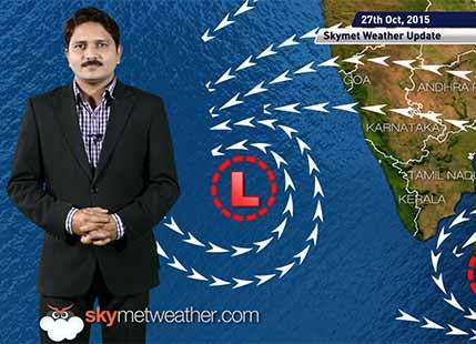 [Hindi] Weather Forecast for October 27, 2015: Skymet Weather