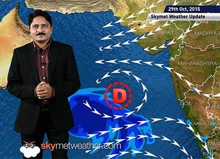 [Hindi] Weather Forecast for October 29, 2015: Skymet Weather