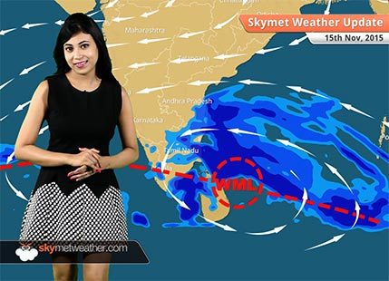 Weather Forecast for November 15, 2015: Skymet Weather